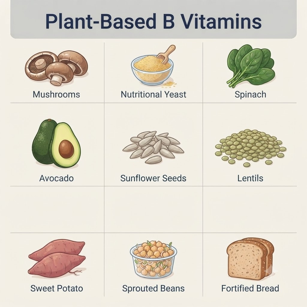 Plant-Based B Vitamins
