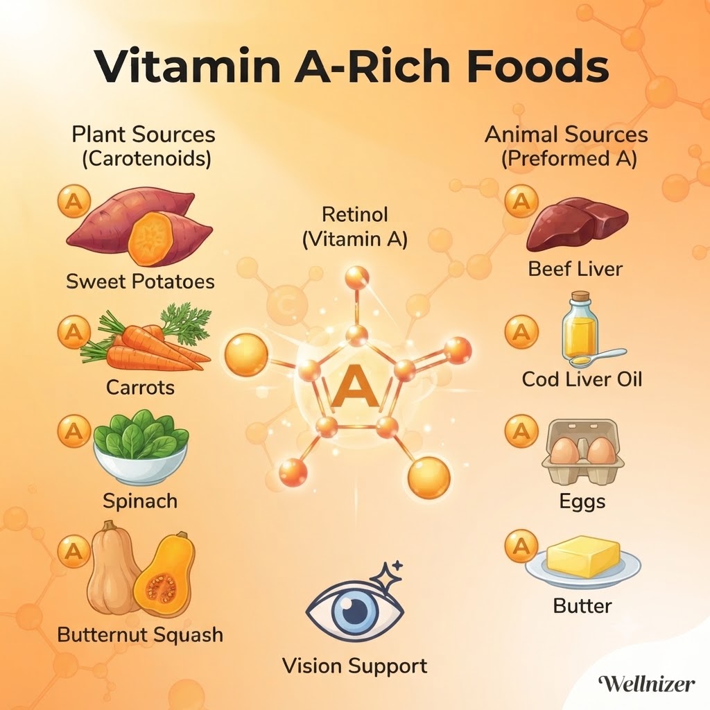Vitamin A-Rich Foods