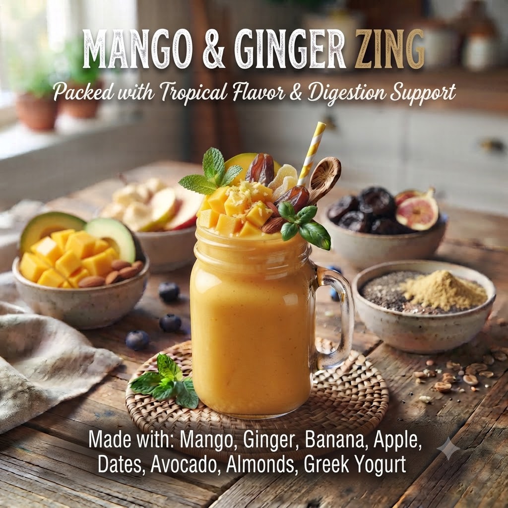 Mango & Ginger Smoothie