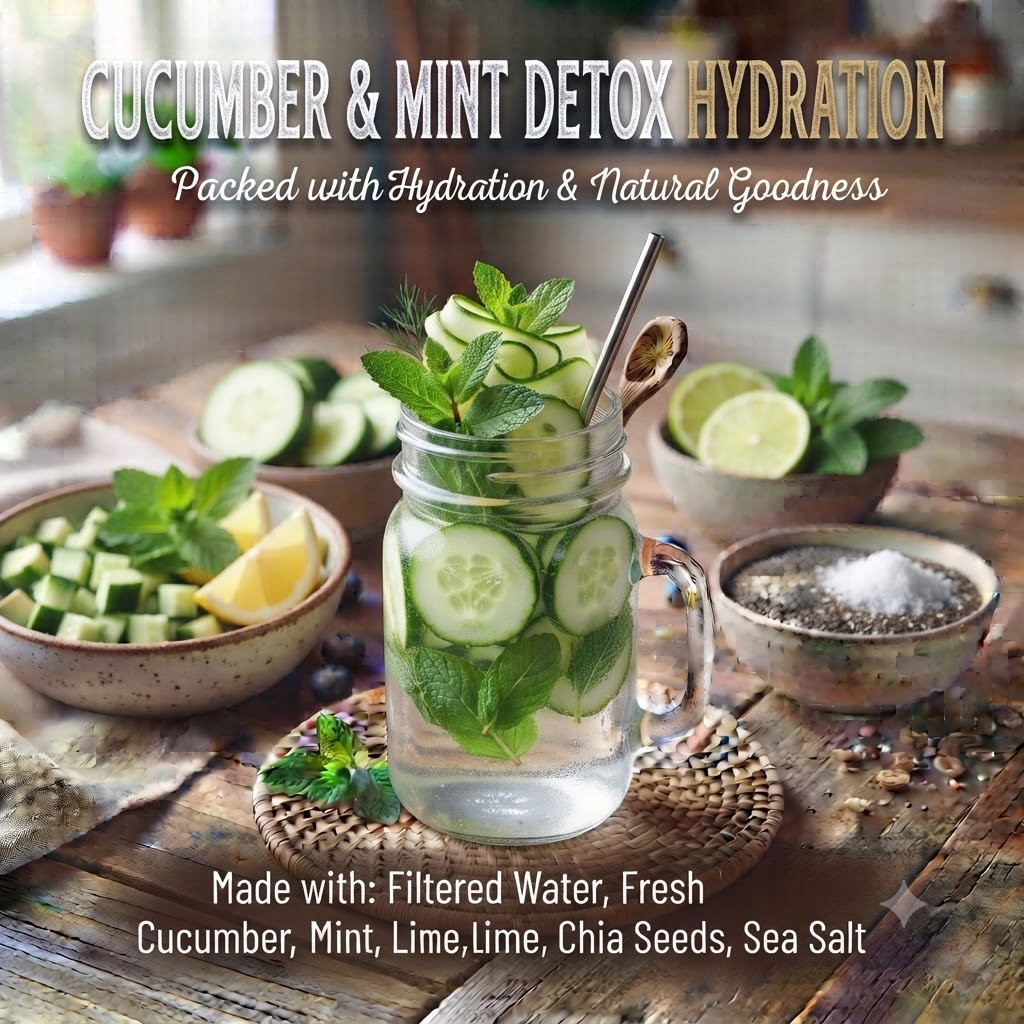 Cucumber & Mint Detox Water