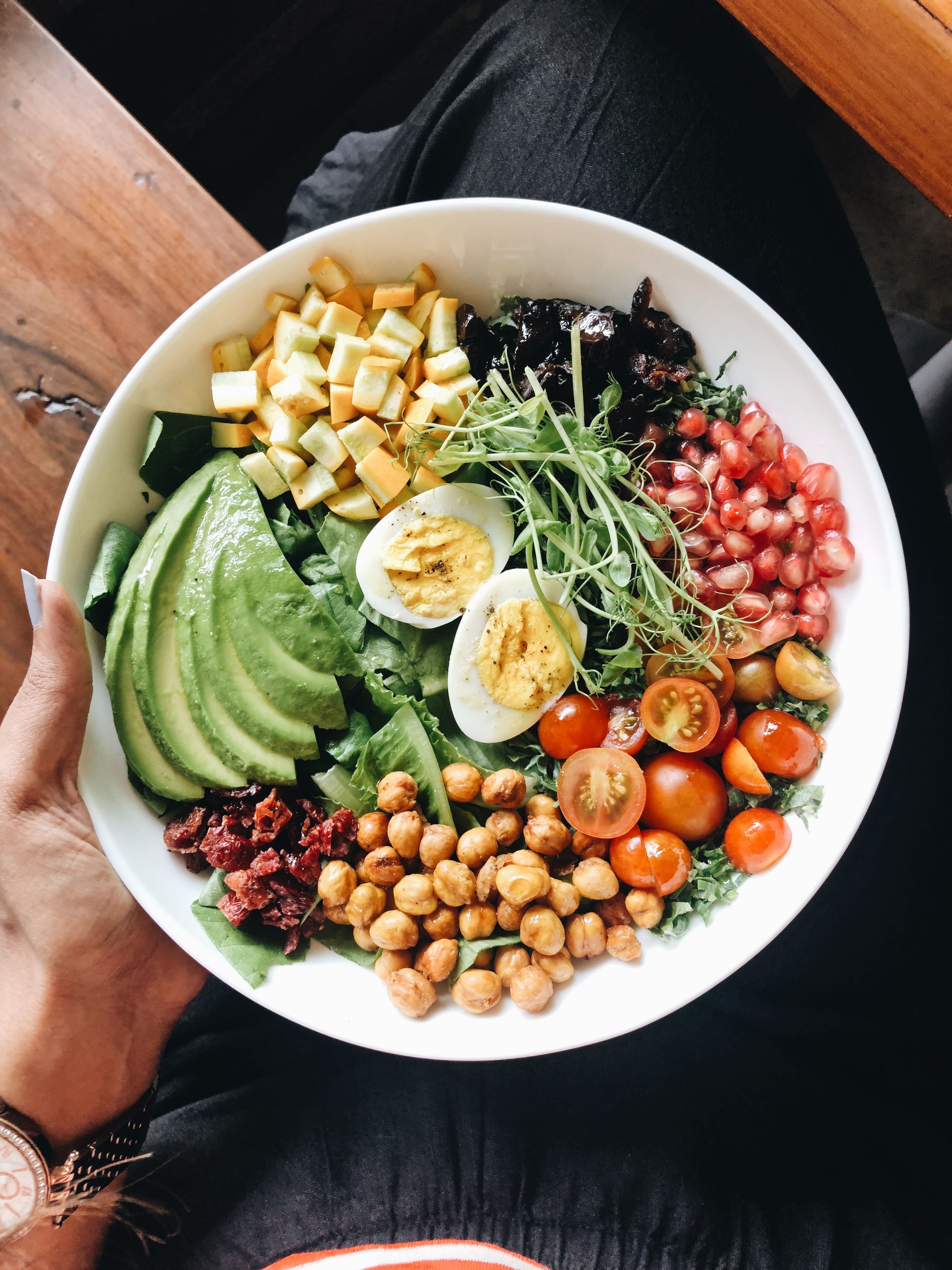 Avocado & Chickpea Salad