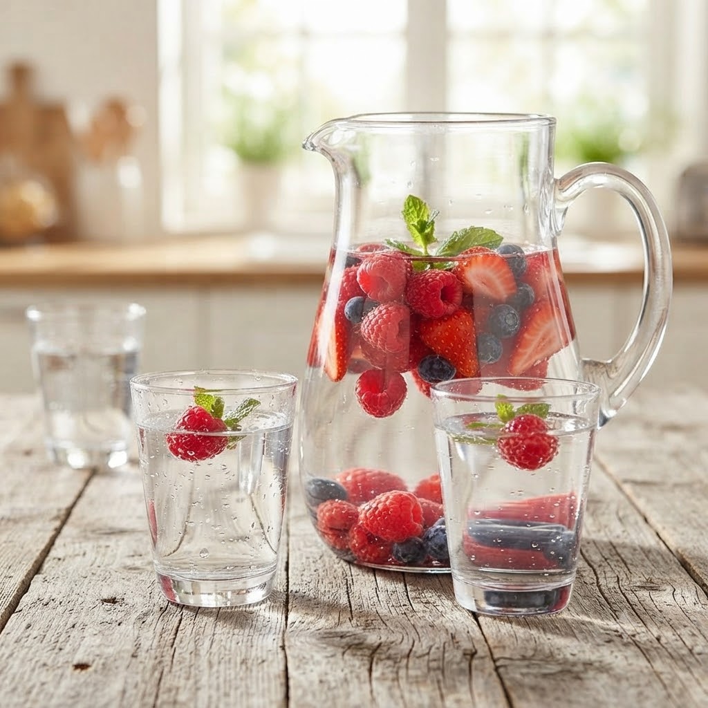Berry Infused Water for Hydration